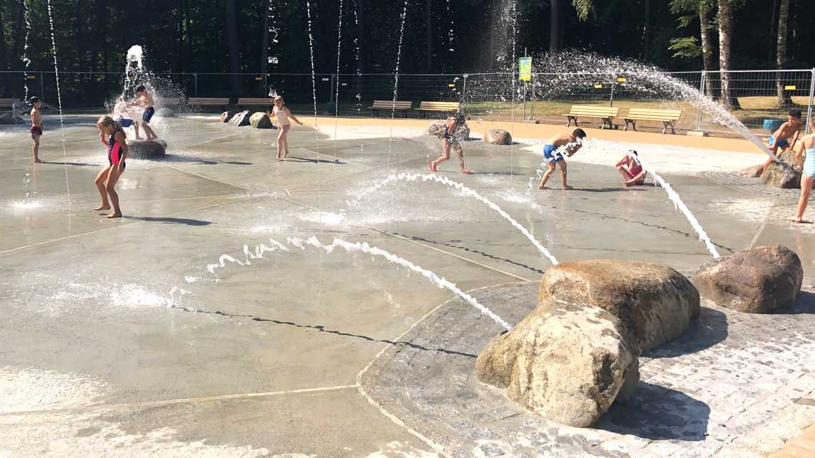 Wasserspielplatz Scheerwald Frankfurt 